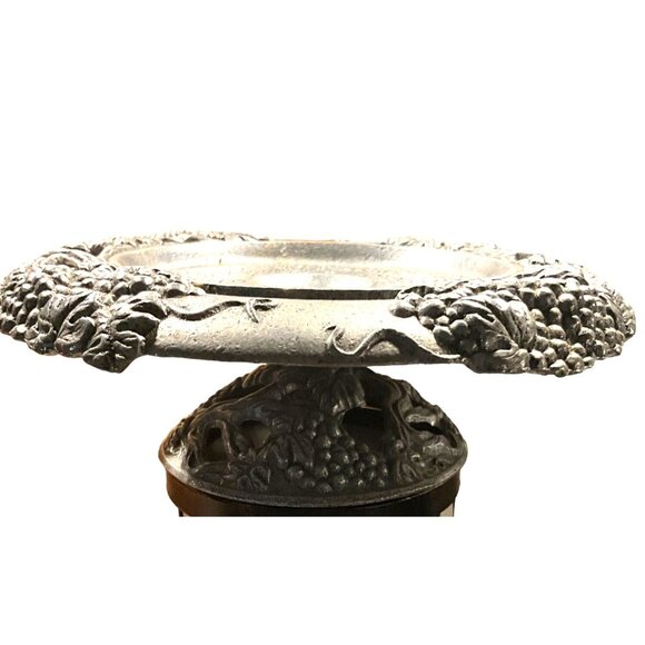 Vintage Carson Statesmetal Grape Vine Candle Holder Pillar‎ Approximately 2.5" - Picture 3 of 5